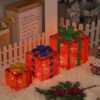 Outdoor Christmas Decorations ― Lighted Christmas Gift Box - Image 4