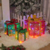 Outdoor Christmas Decorations ― Lighted Christmas Gift Box - Image 2