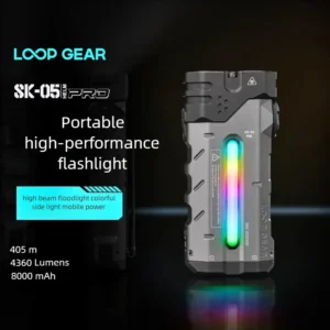 Original Outdoor Multifunctional LED Flashlight 4360LMS Long Range Strong Light Charging, Ultra Long Battery Life for Camping - AliExpress 39