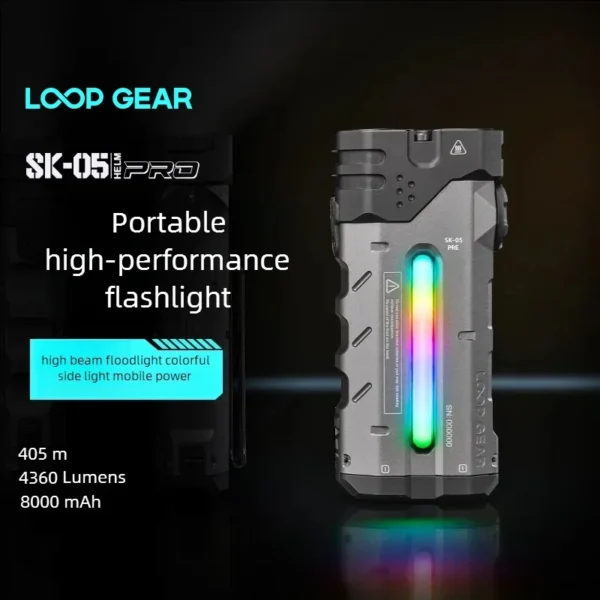 Original Outdoor Multifunctional LED Flashlight 4360LMS Long Range Strong Light Charging, Ultra Long Battery Life for Camping - AliExpress 39