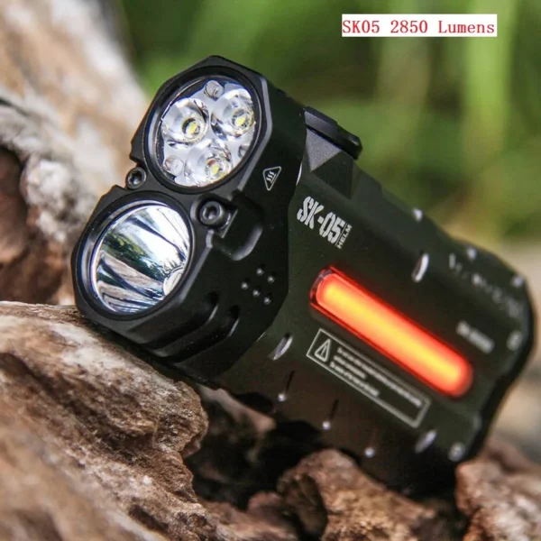 Original Outdoor Multifunctional LED Flashlight 4360LMS Long Range Strong Light Charging, Ultra Long Battery Life for Camping - AliExpress 39 - Image 6